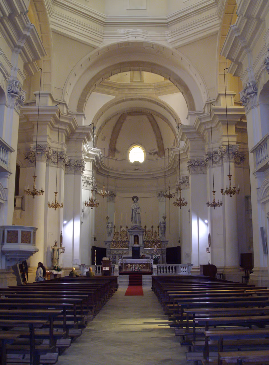 Collegiate church of saint anne in Cagliari