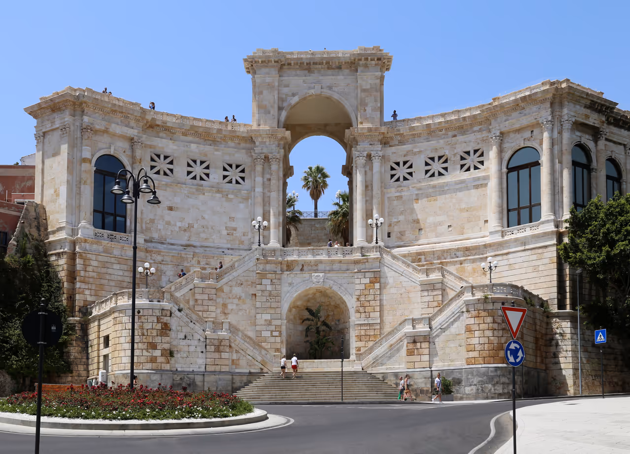 Bastione saint remy in Cagliari