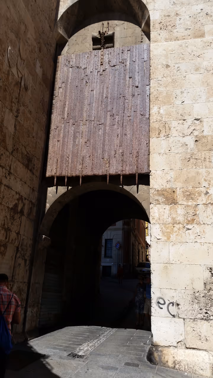 Elephant tower in Cagliari