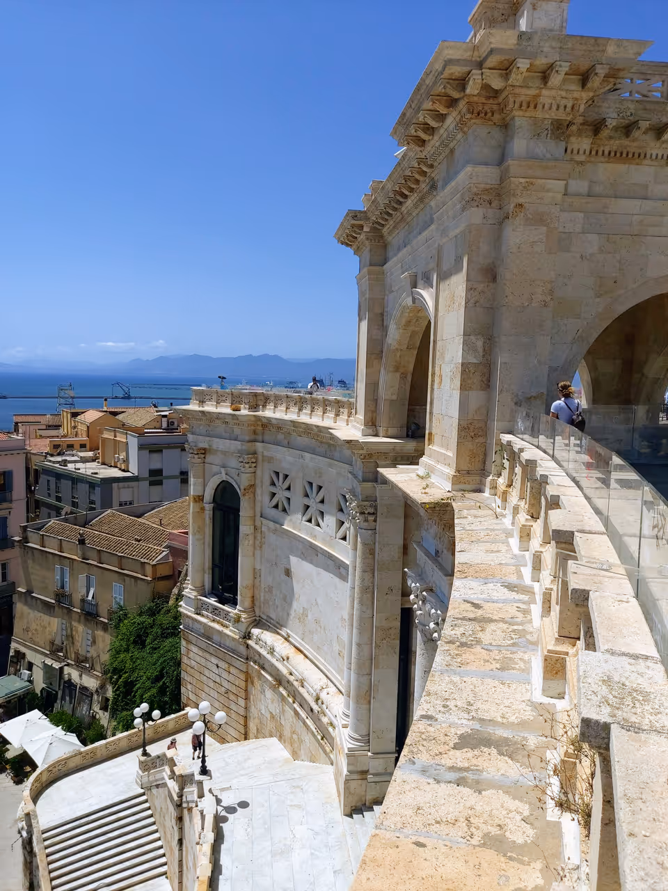 Cagliari, Bastione Saint Remy
