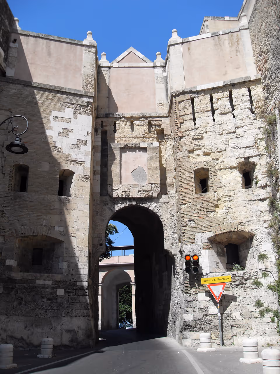Entrance to the Old Town, Cagliari