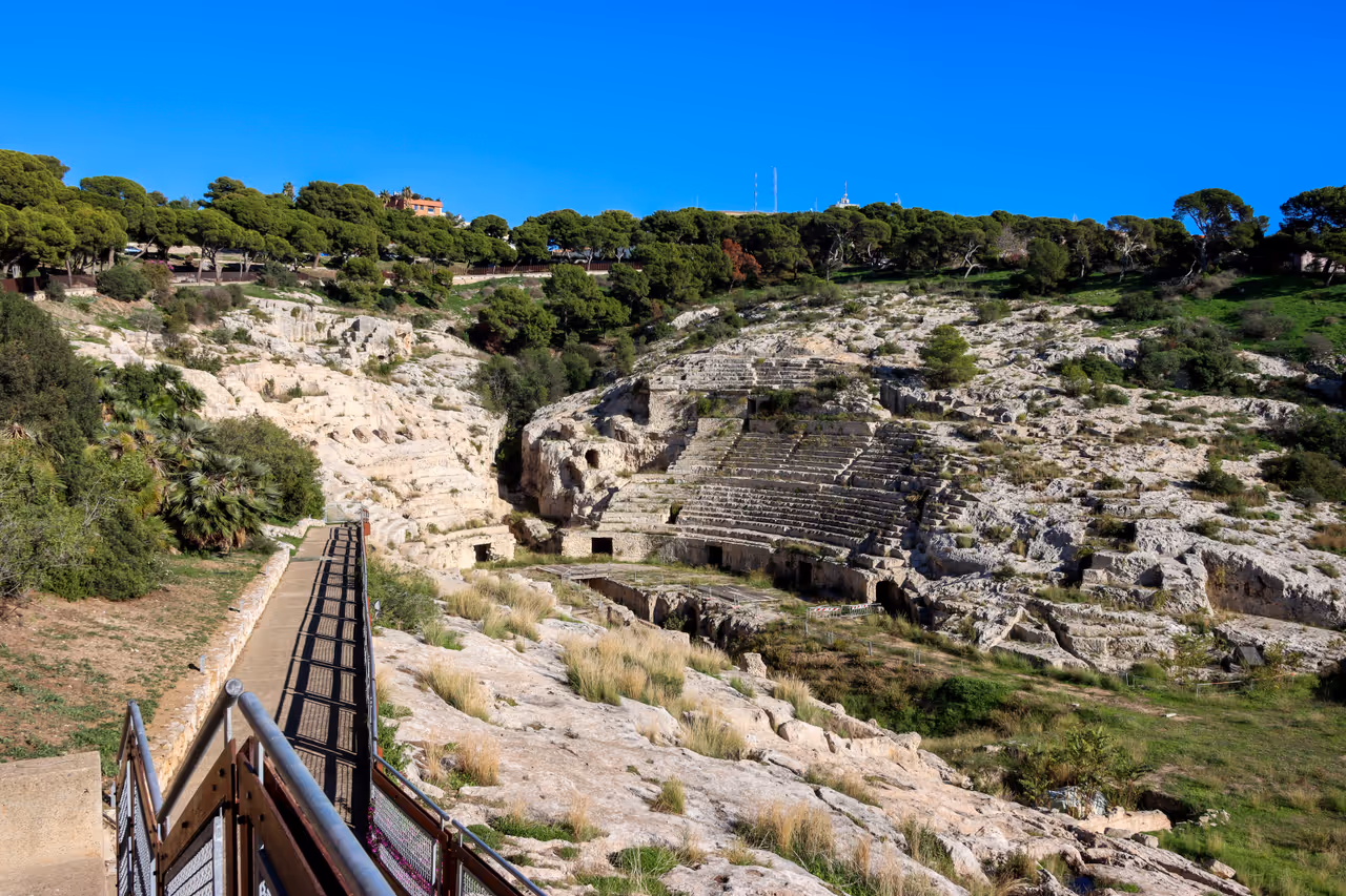 Roman amphitheatre in Cagliari