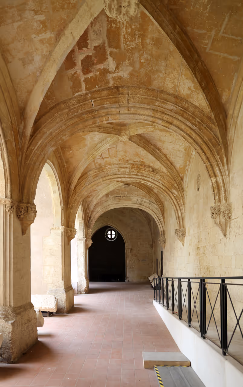 Cloister of saint dominic in Cagliari