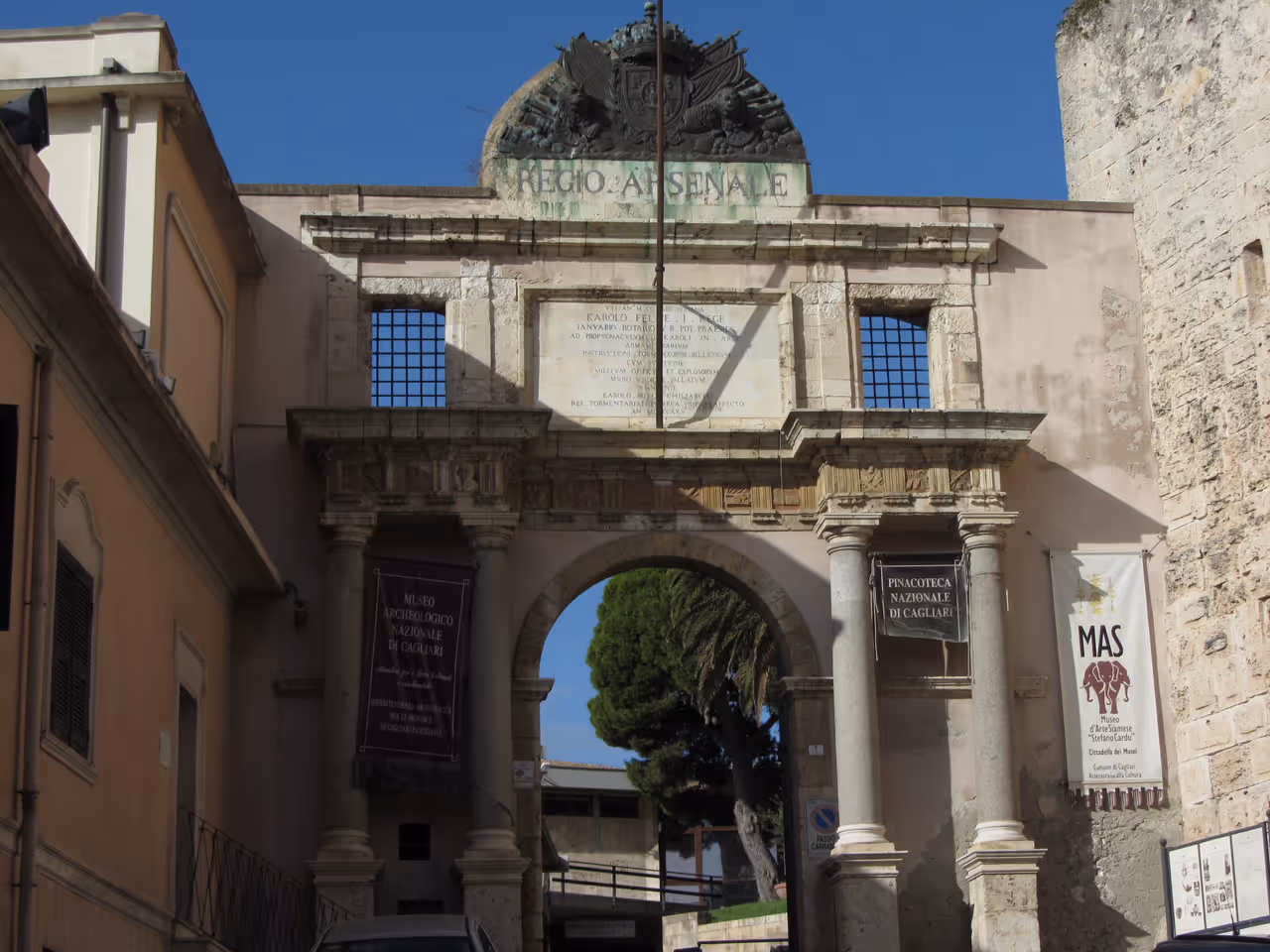 Citadel of museums in Cagliari