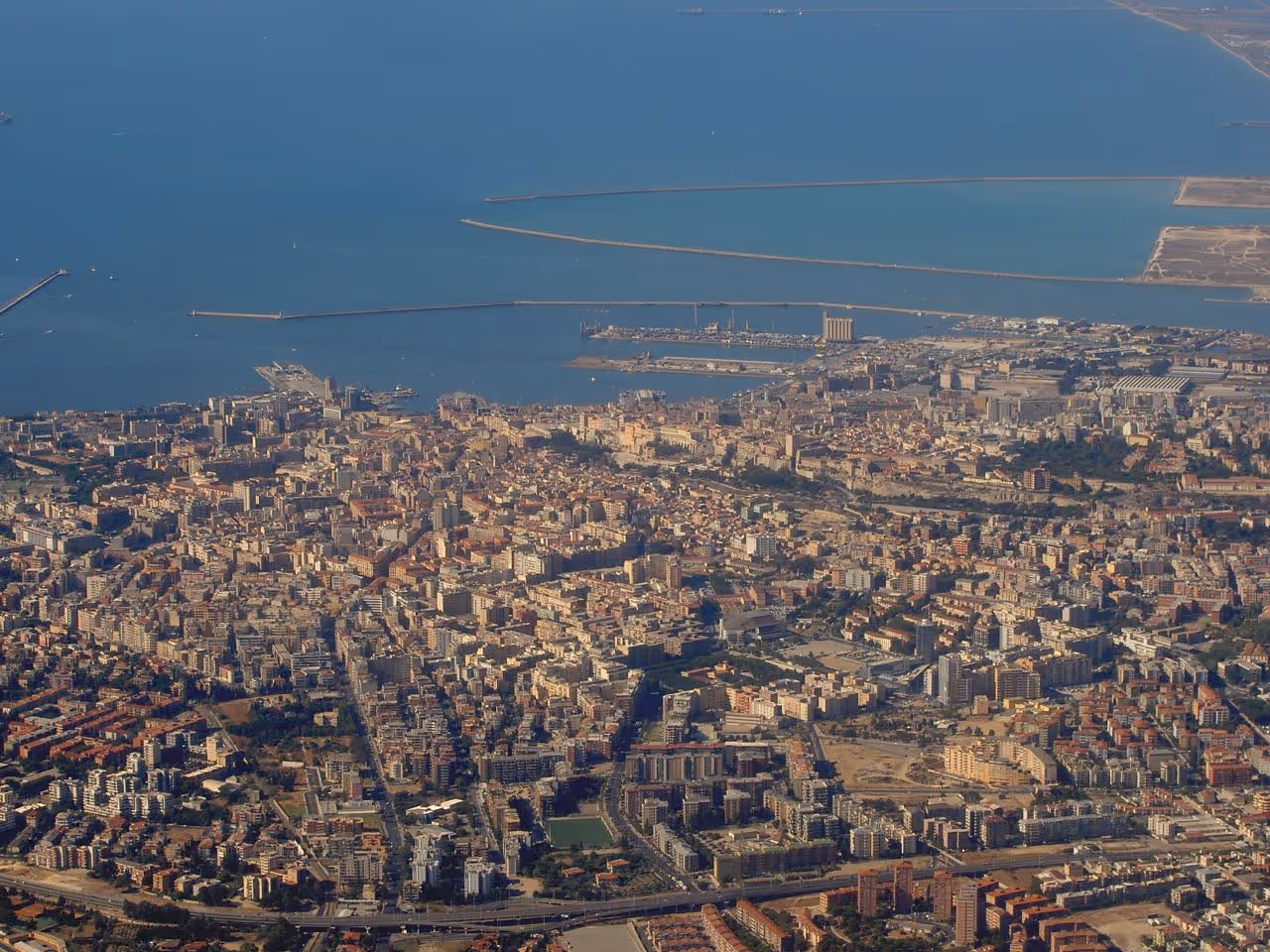 Marina district in Cagliari
