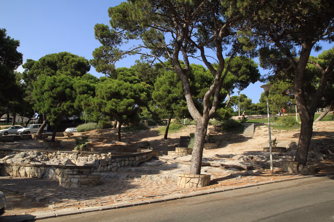 Stampace district in Cagliari