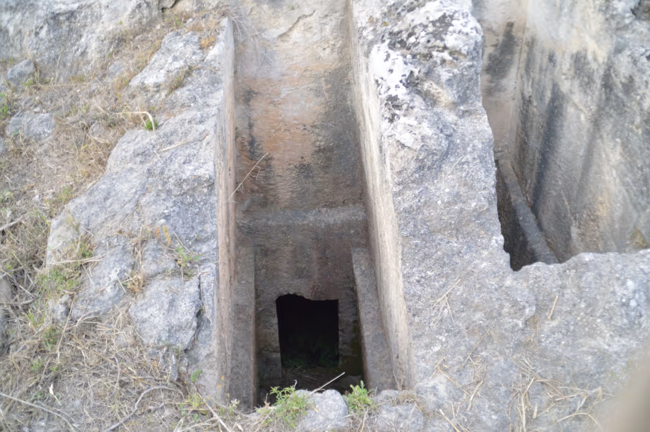 Tuvixeddu necropolis in Cagliari