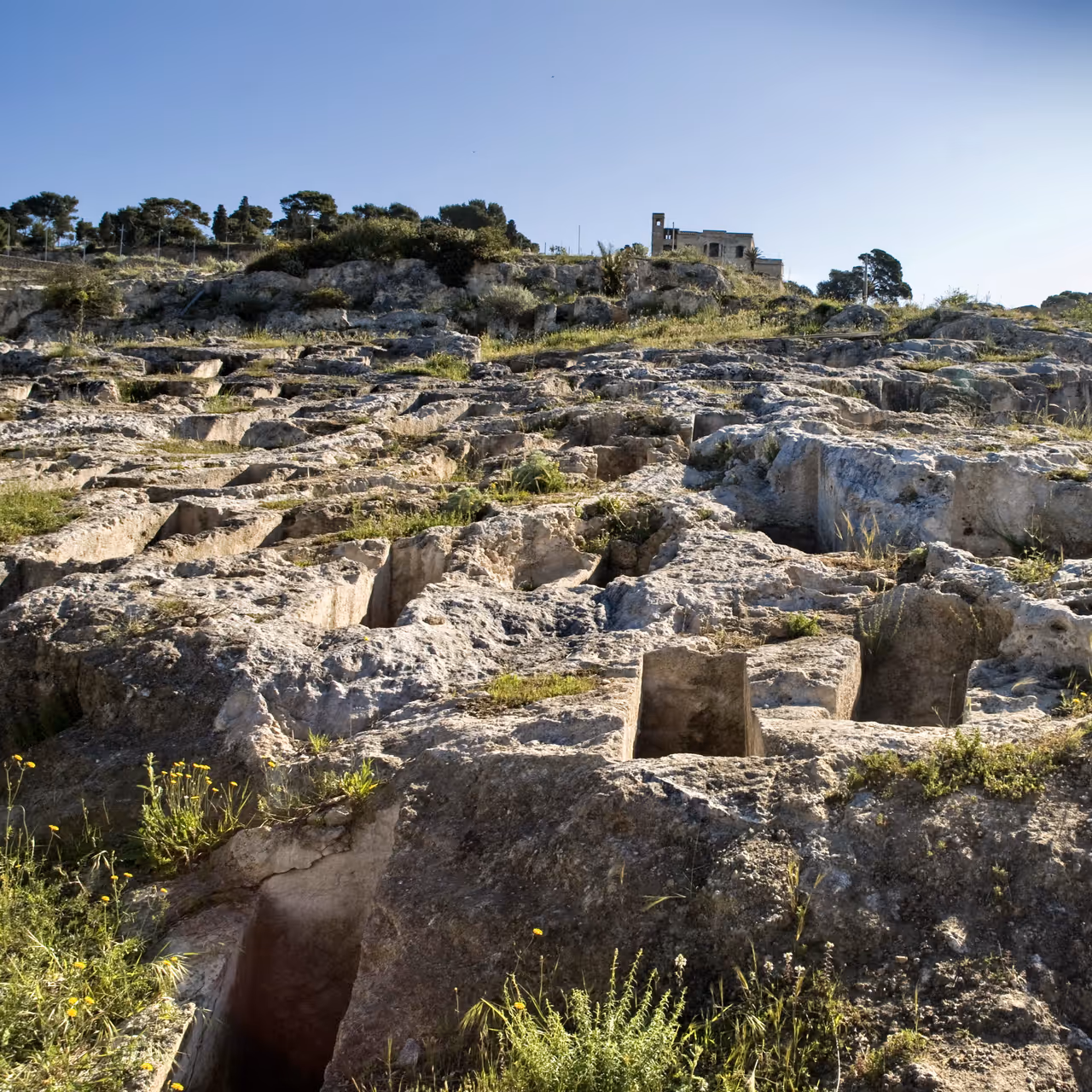 Tuvixeddu necropolis in Cagliari