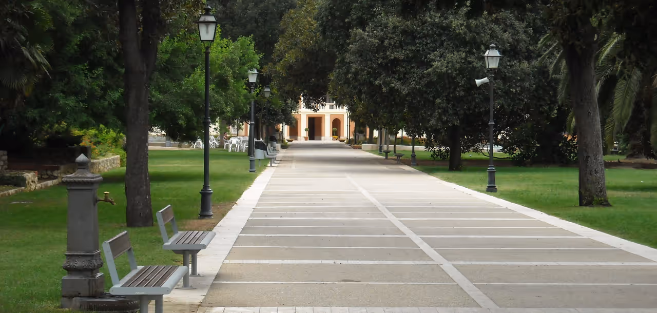 Villanova district in Cagliari