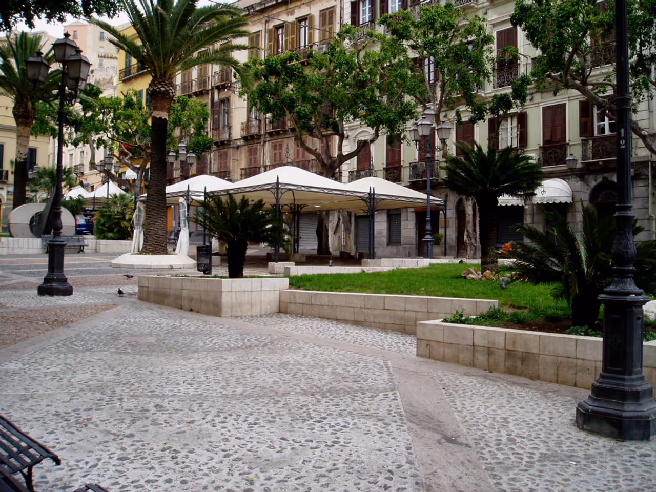 Piazza yenne nightlife spot in Cagliari