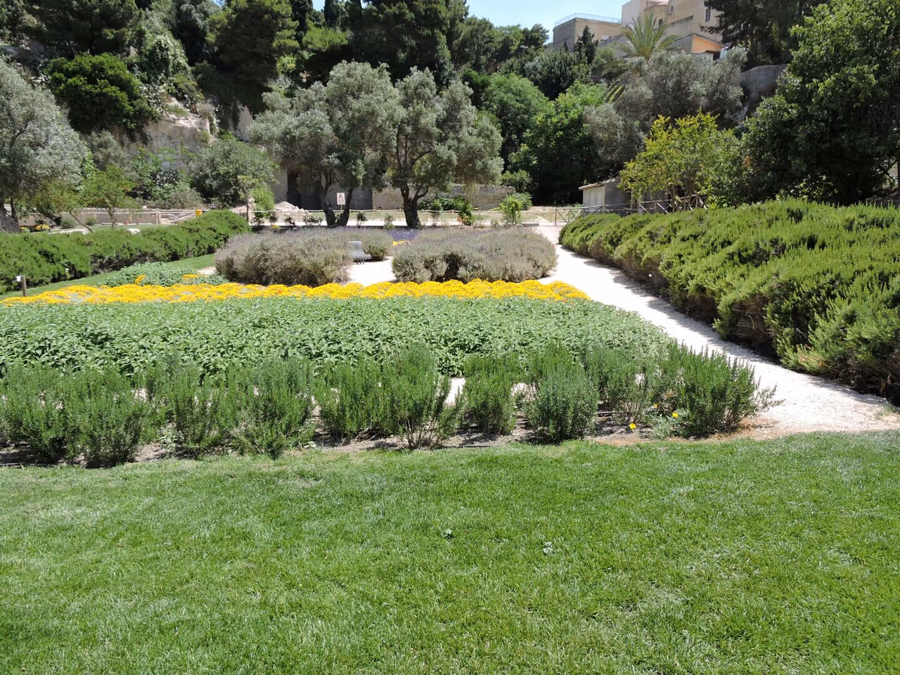 Capuchin garden in Cagliari