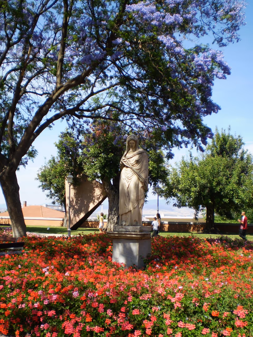 Public gardens of in Cagliari