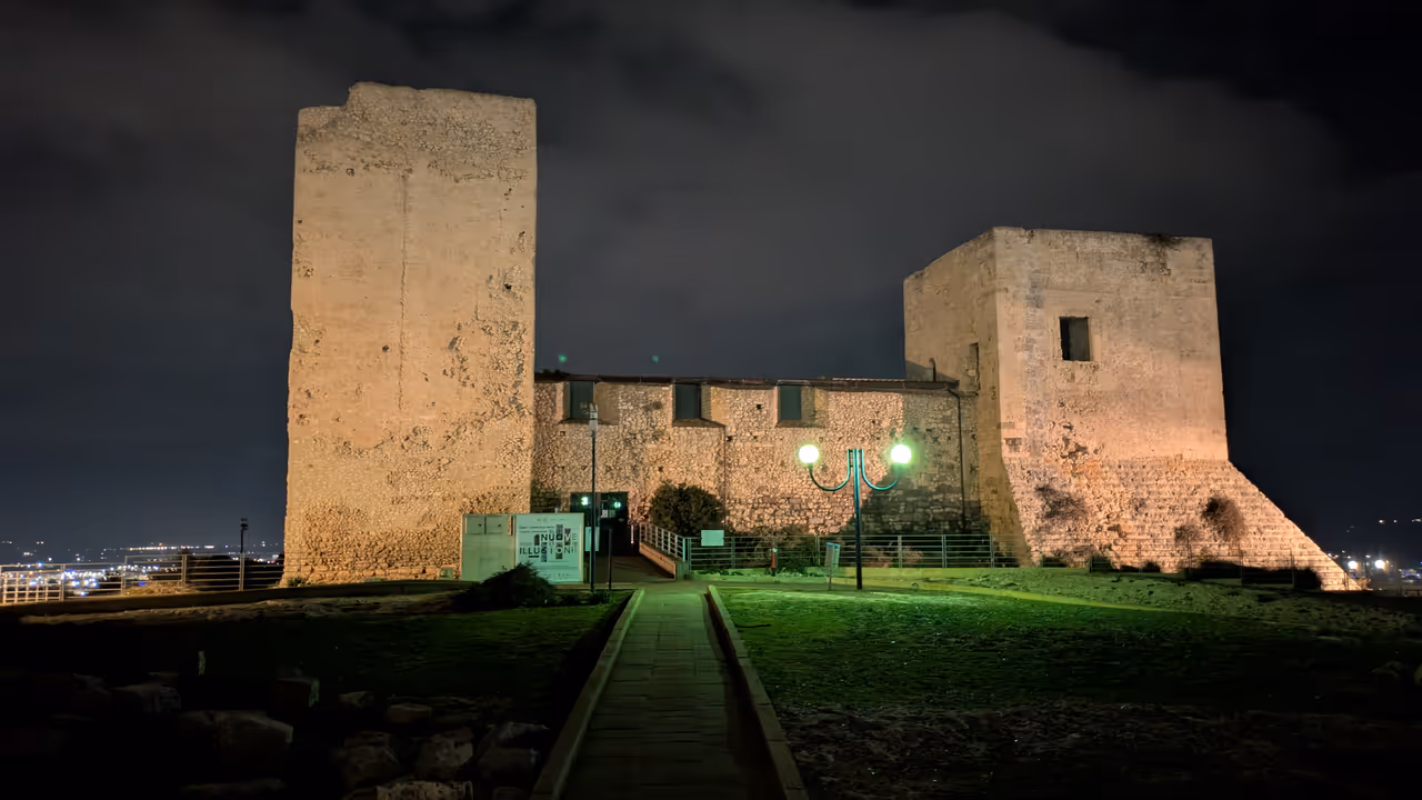 Castello alleys in Cagliari