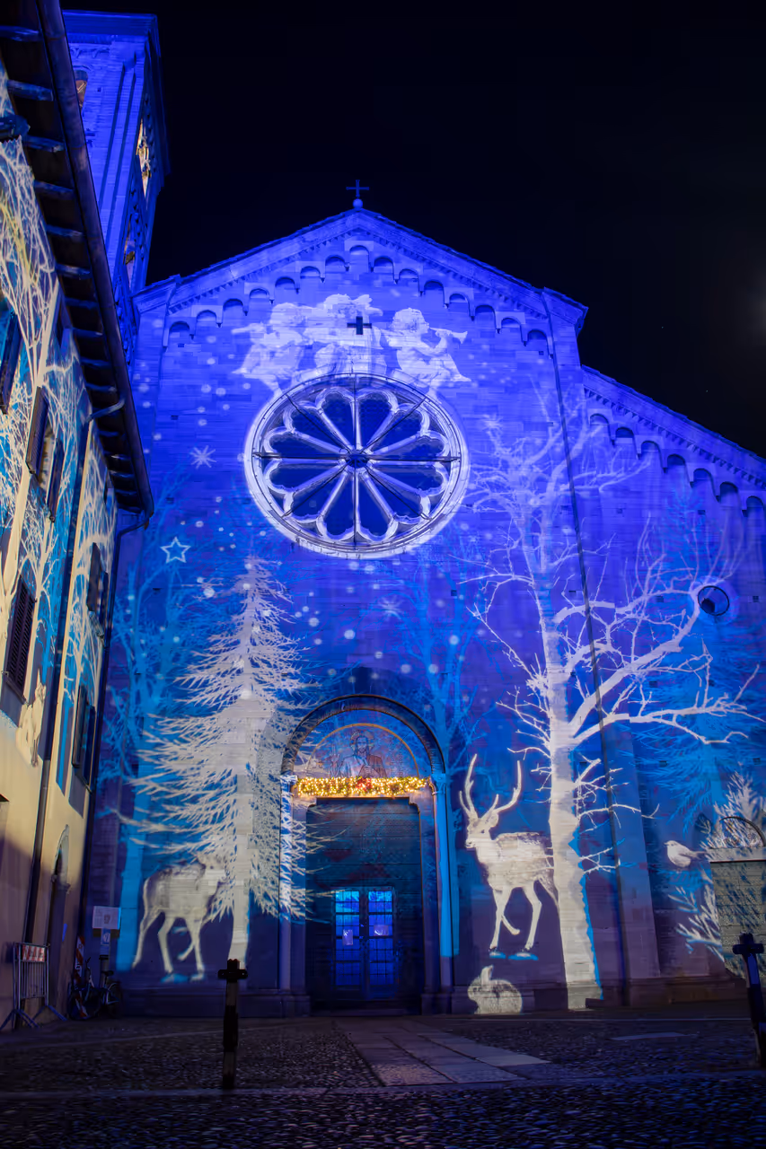 Basilica of san fedele in Como