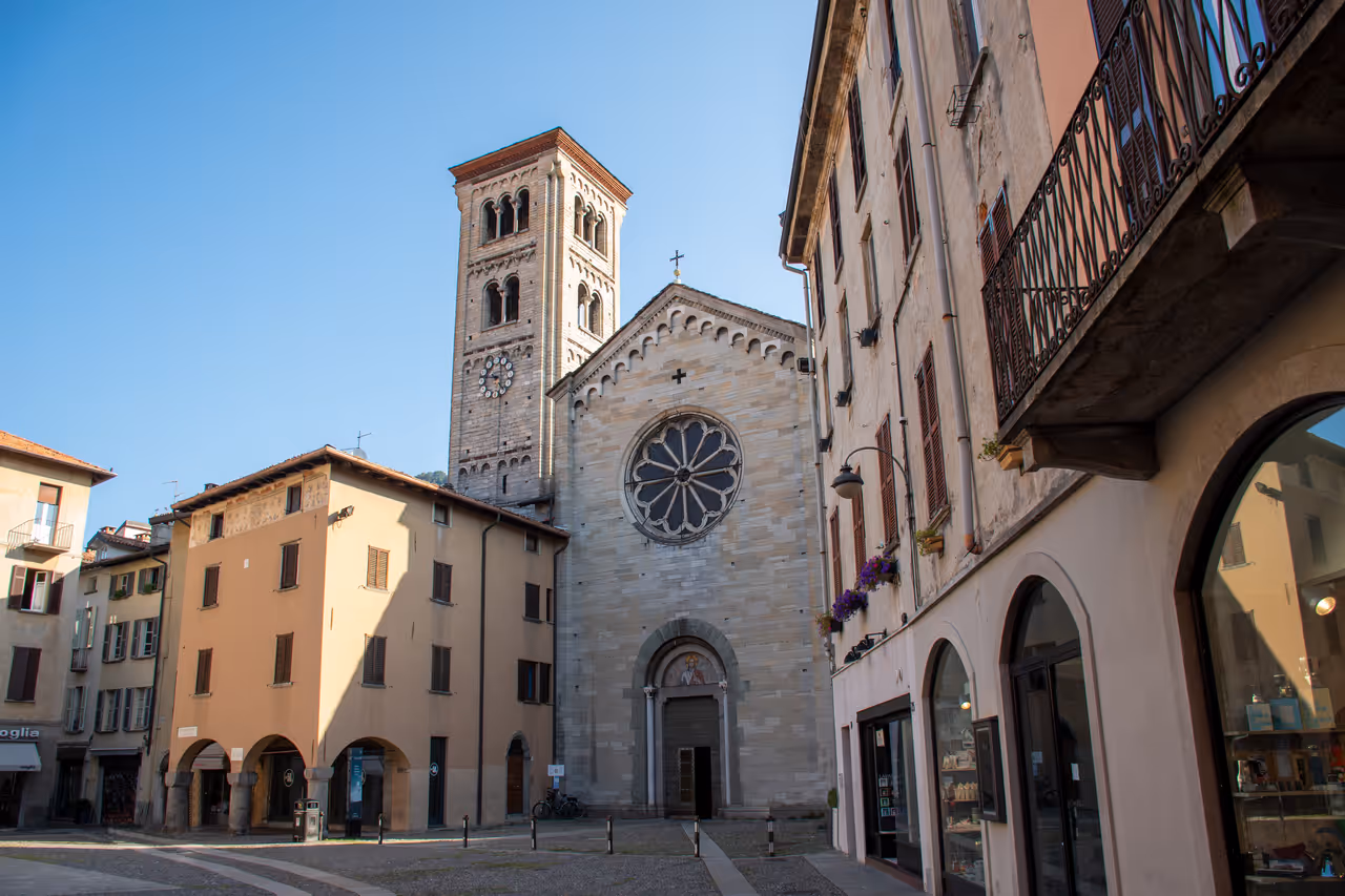 Basilica of san fedele in Como