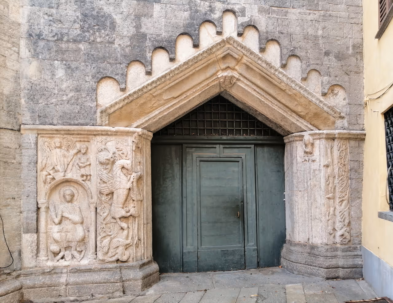 Basilica of san fedele in Como