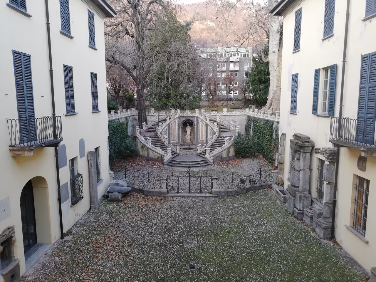 Giovio palace in Como