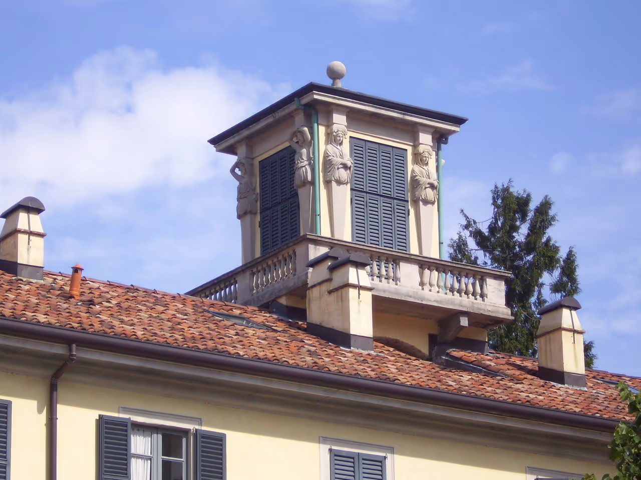 Giovio palace in Como