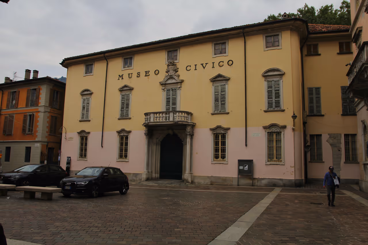 Giovio palace in Como