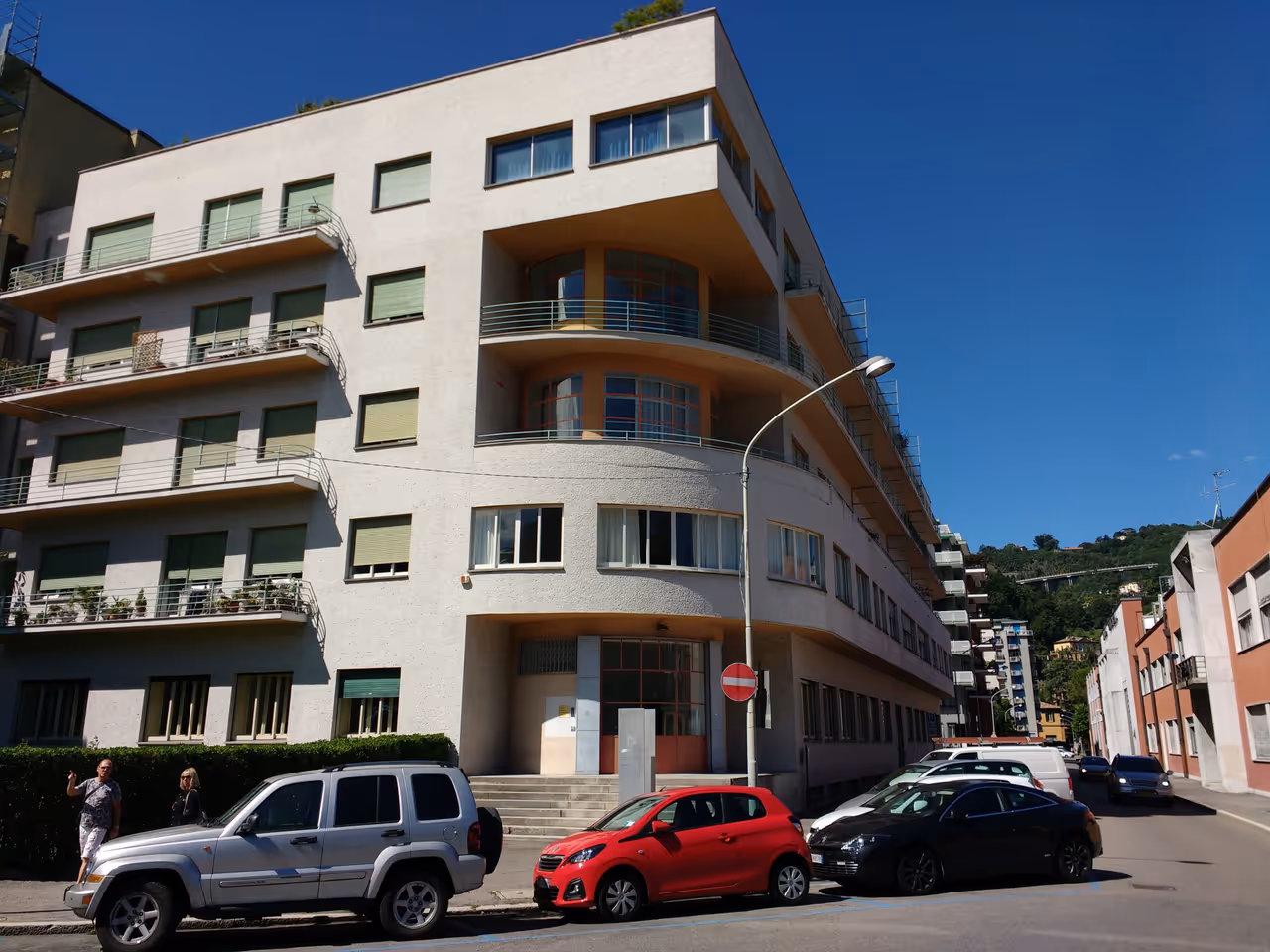Novocomum building in Como