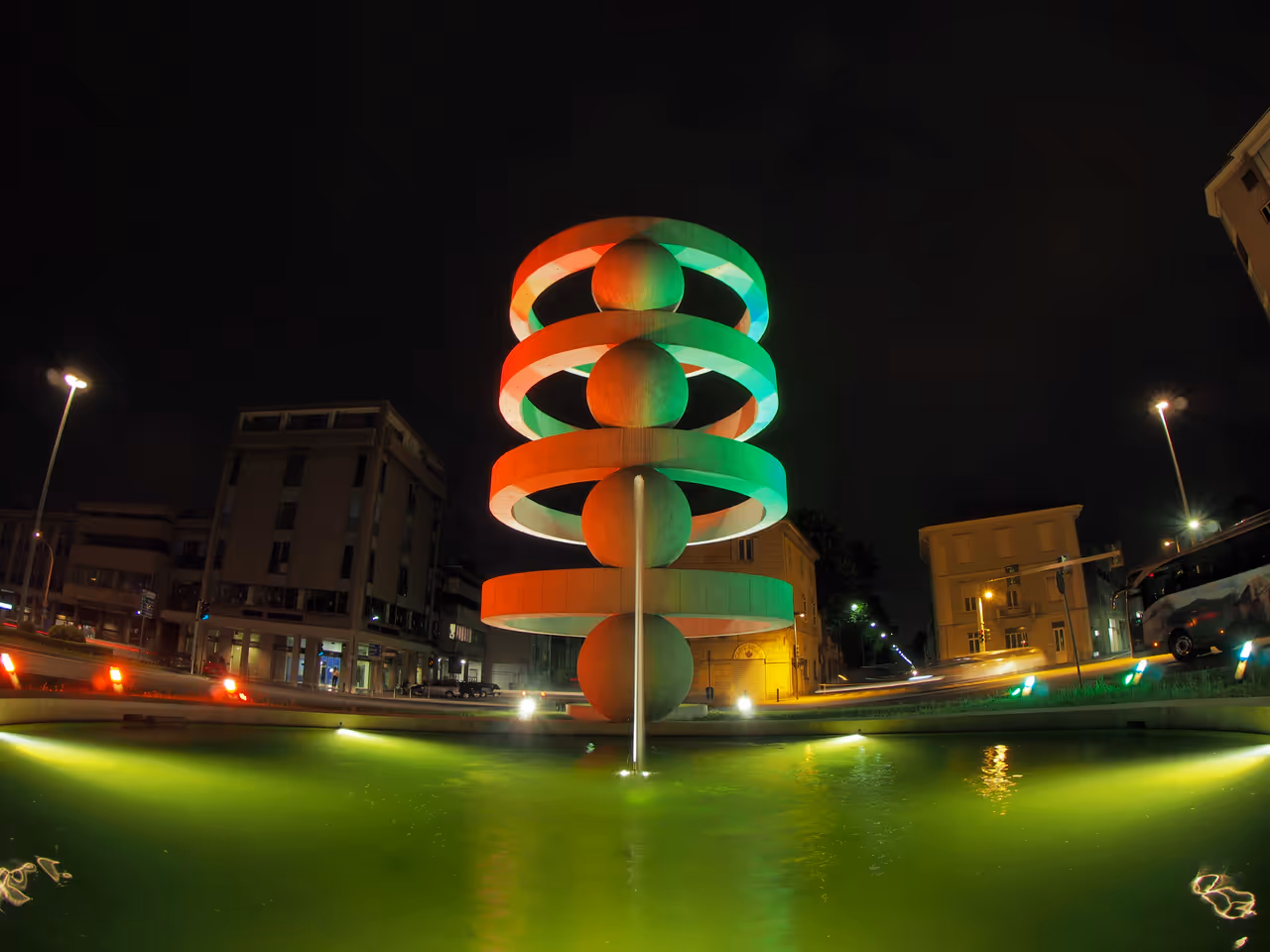 Camerlata fountain, Como