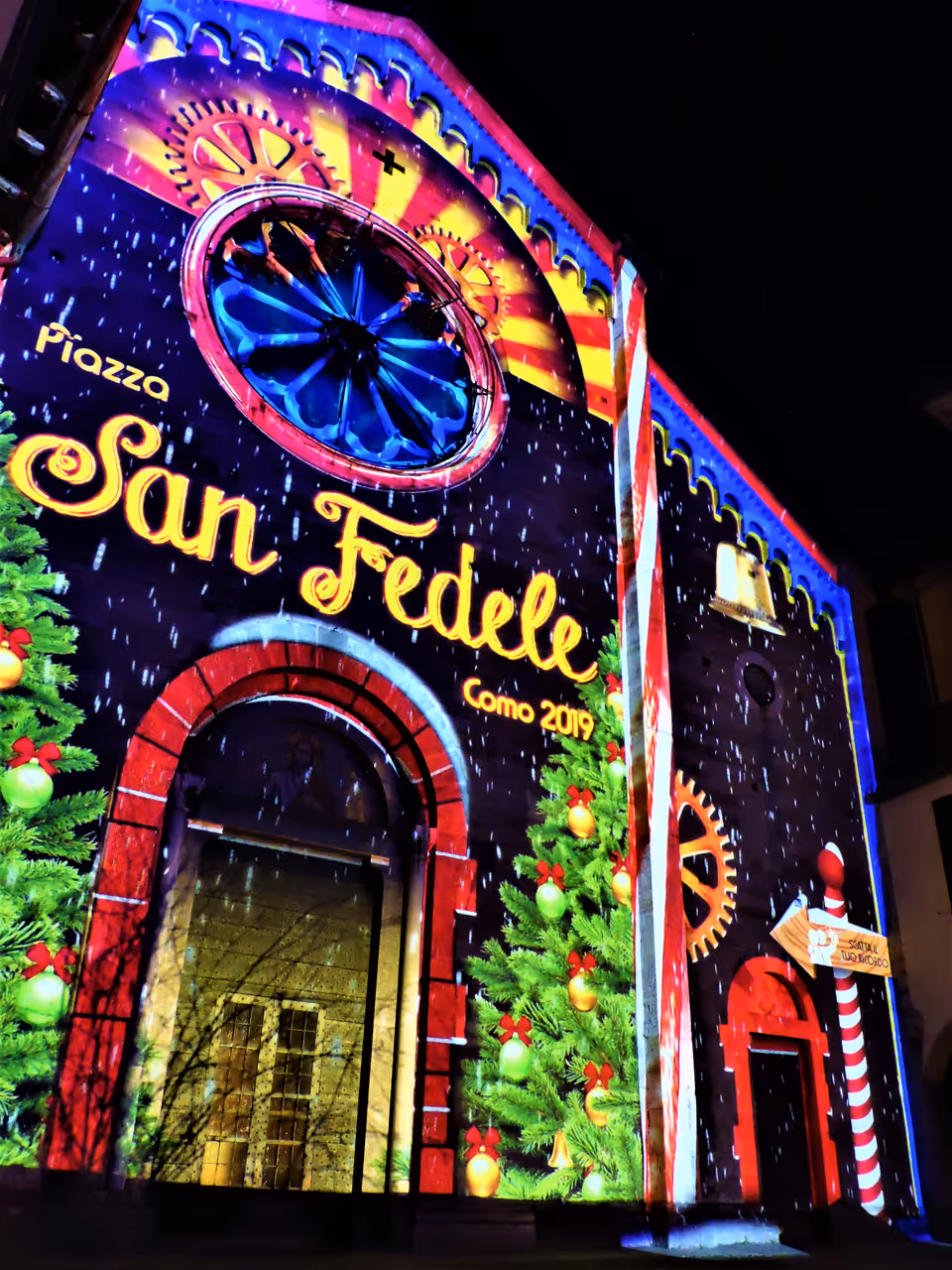 City of toys winter festival festival in Como