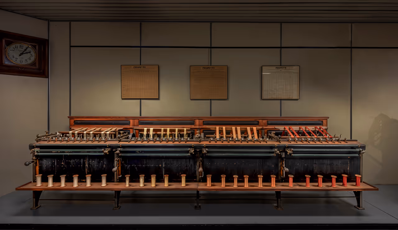 Educational silk museum in Como