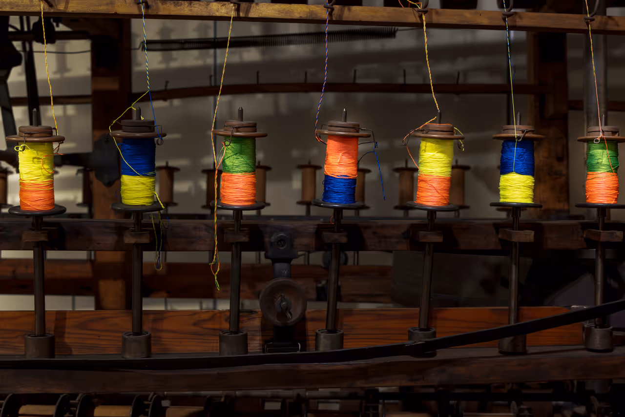 Educational silk museum in Como