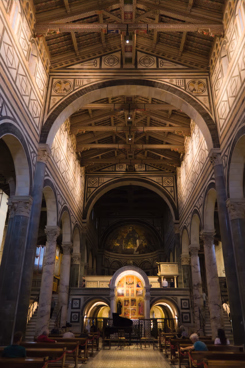 Basilica of san miniato in Florence