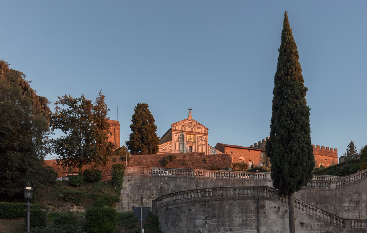 Basilica of san miniato in Florence