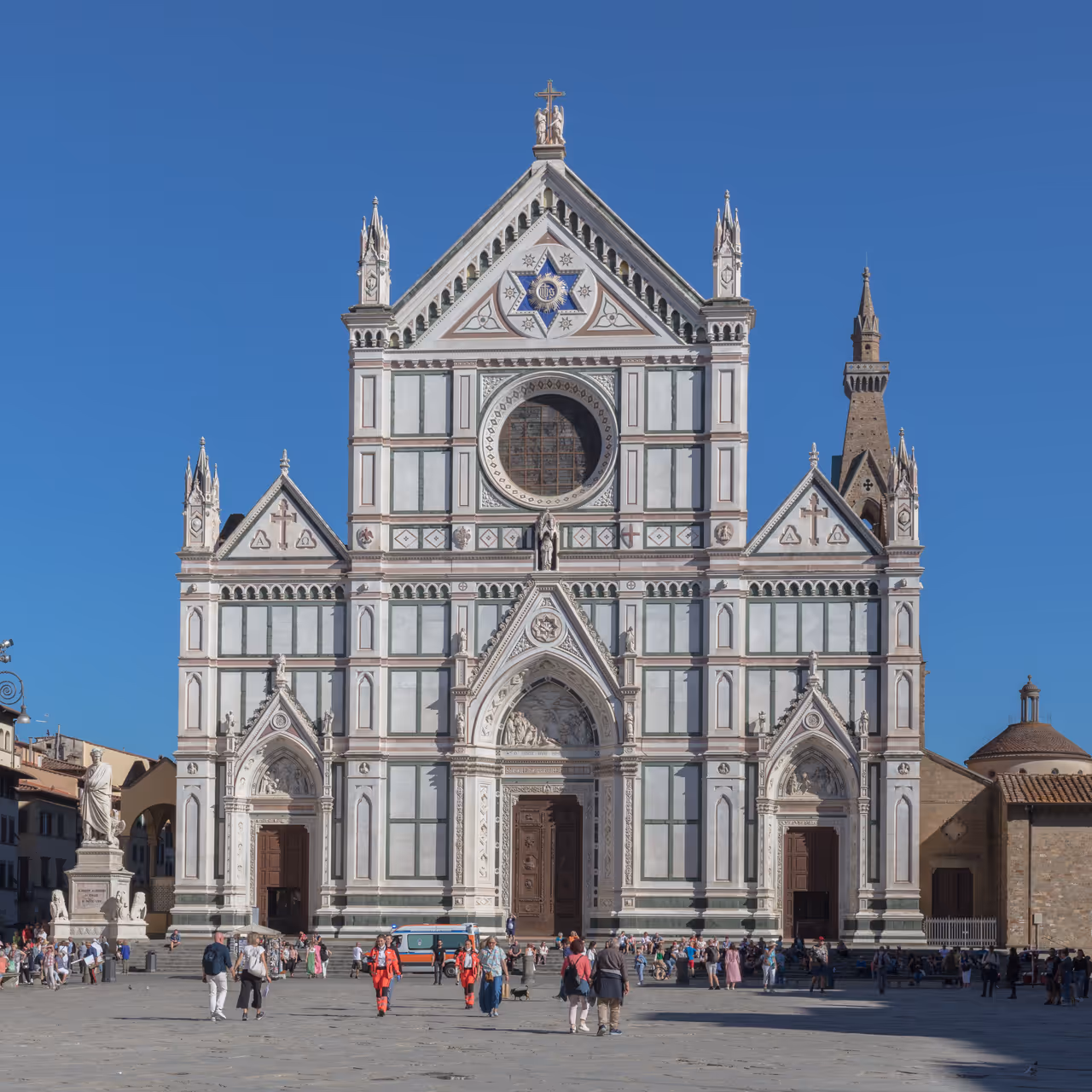 Basilica of santa croce in Florence