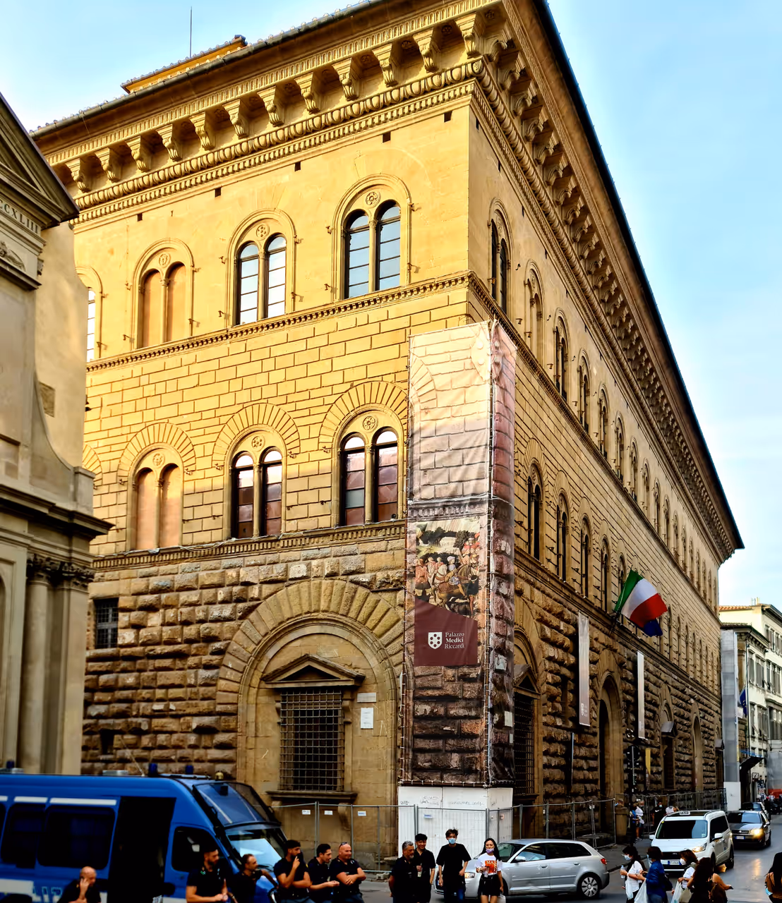 Medici riccardi palace in Florence