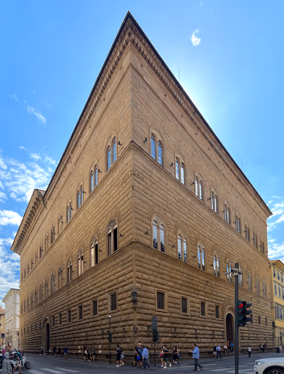 Strozzi palace in Florence