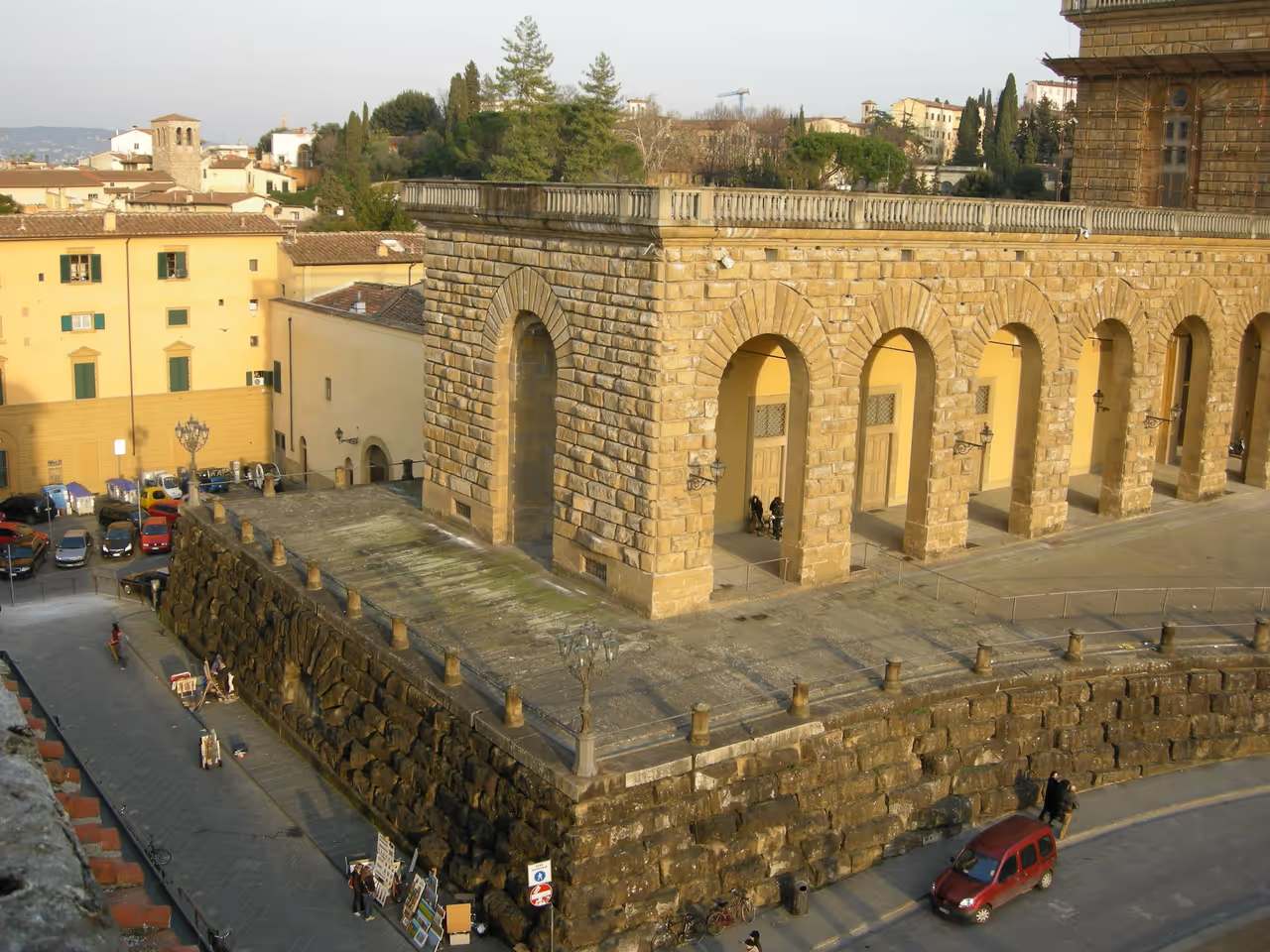 Palazzo pitti in Florence