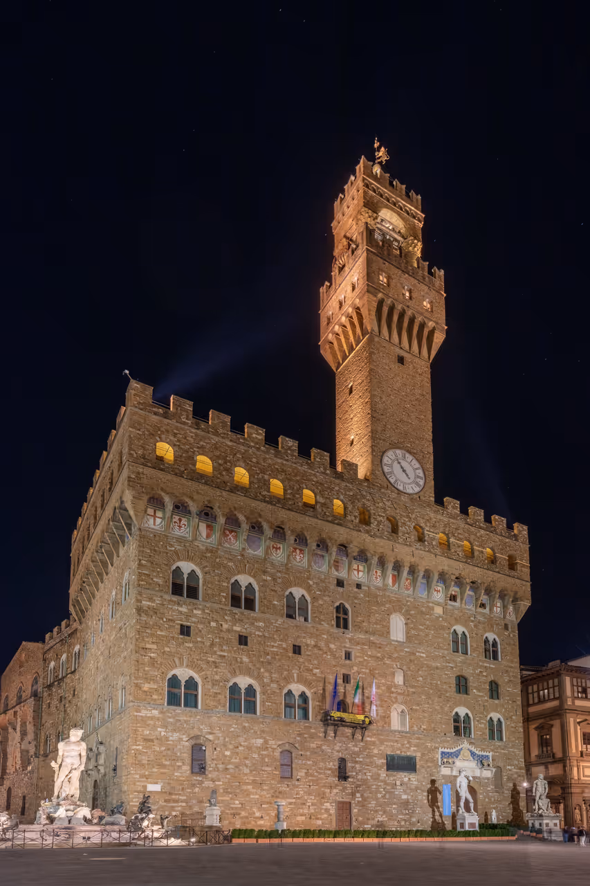 Palazzo vecchio in Florence
