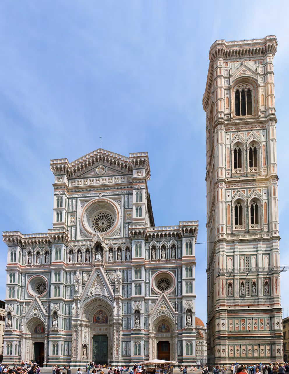 Facade of Florence Cathedral Santa Maria del Fiore
