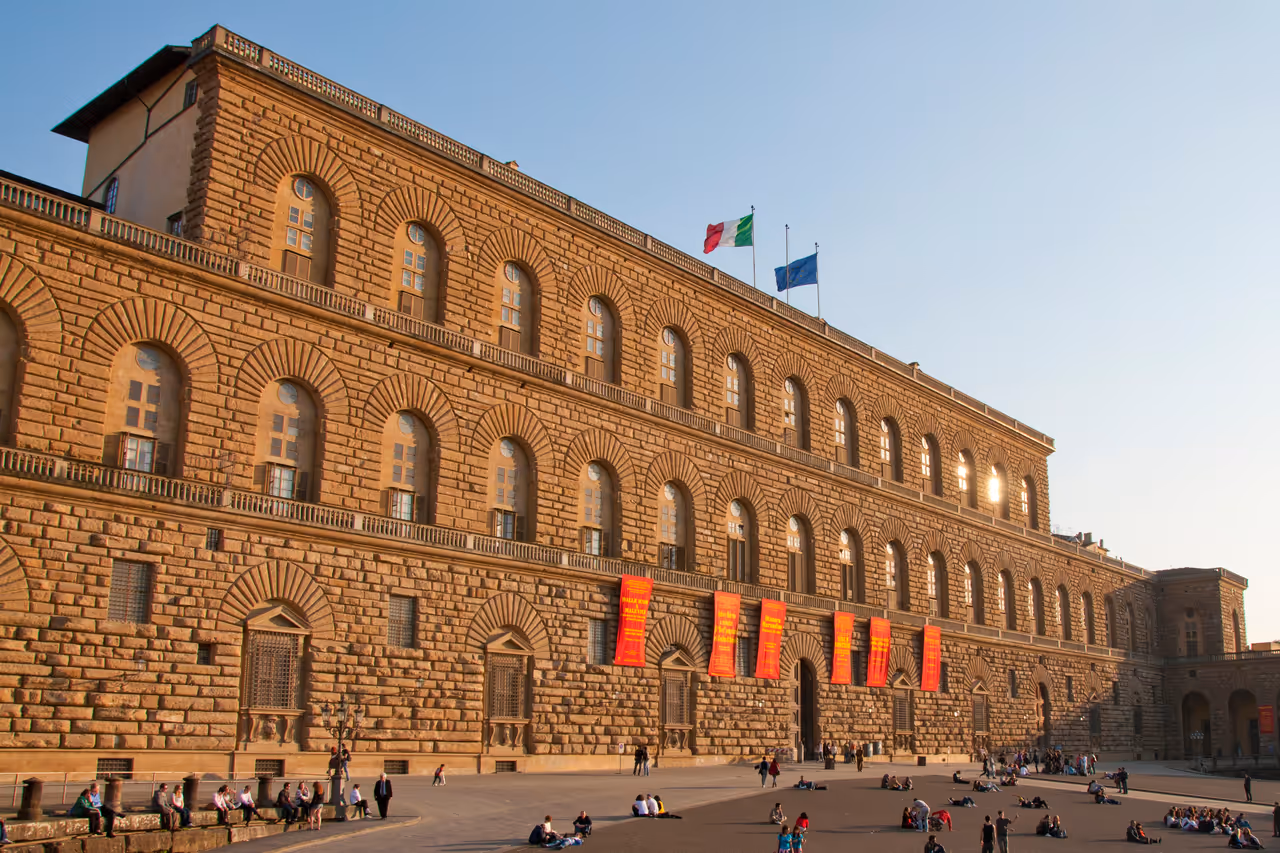 Palazzo Pitti in the late afternoon, Florence
