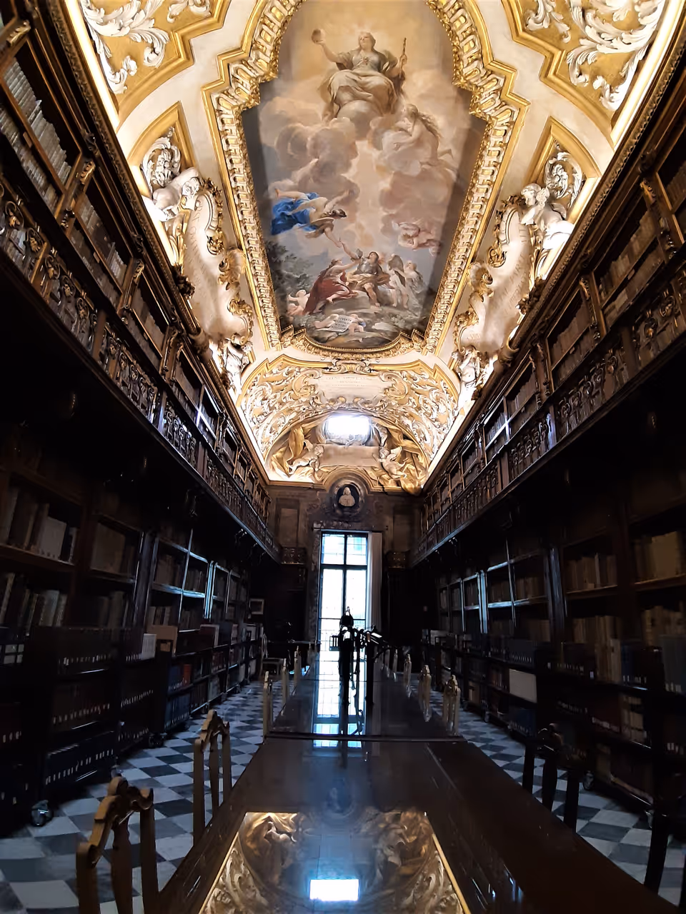 Reading room of the Riccardiana Library