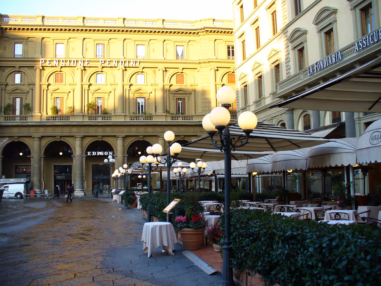 Piazza della Repubblica in Florence