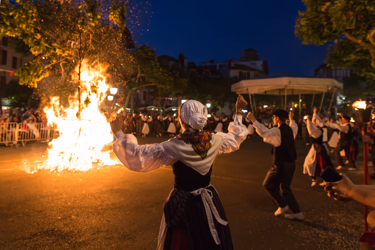 Feast of saint john festival in Florence