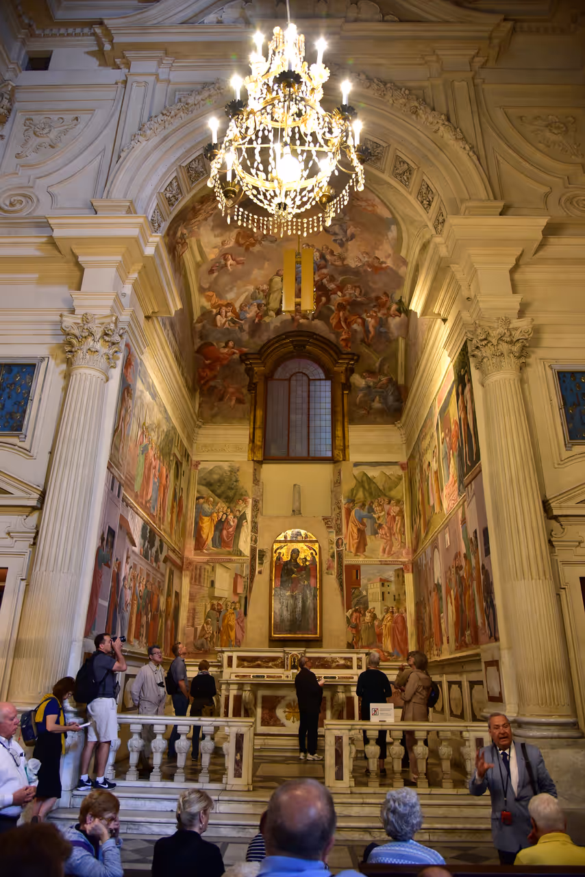 Brancacci chapel in Florence