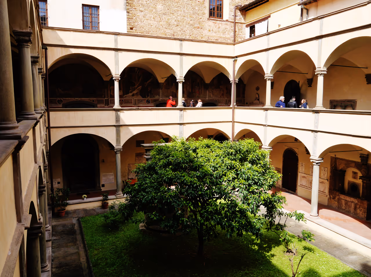 Oranges Cloister of the Badia Fiorentina
