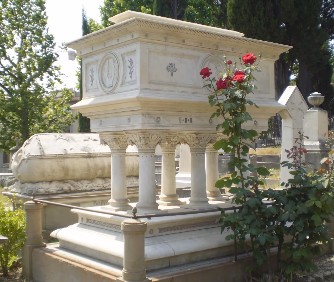 The english cemetery in Florence