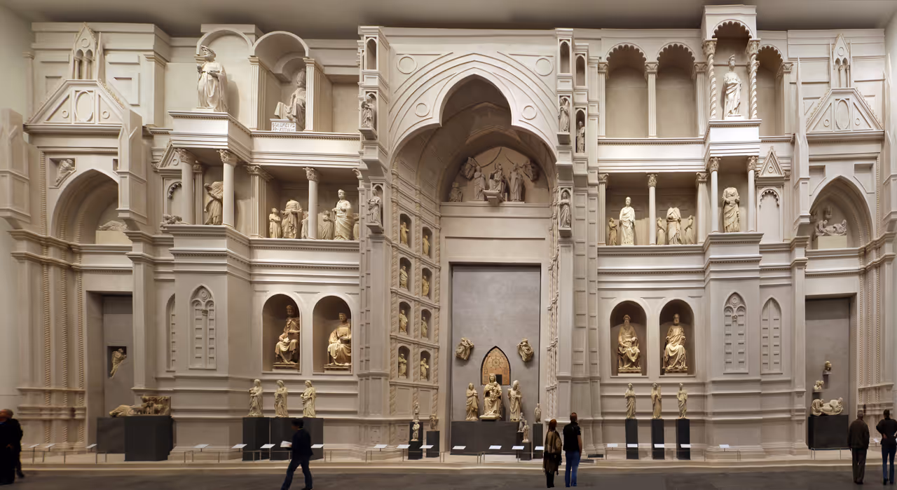 Cathedral works museum in Florence