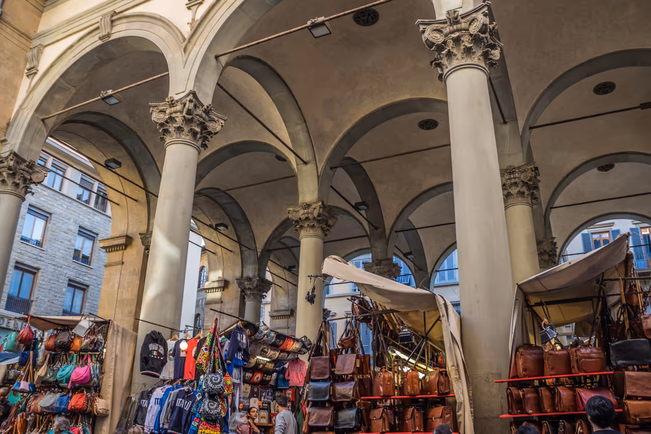 New market market in Florence