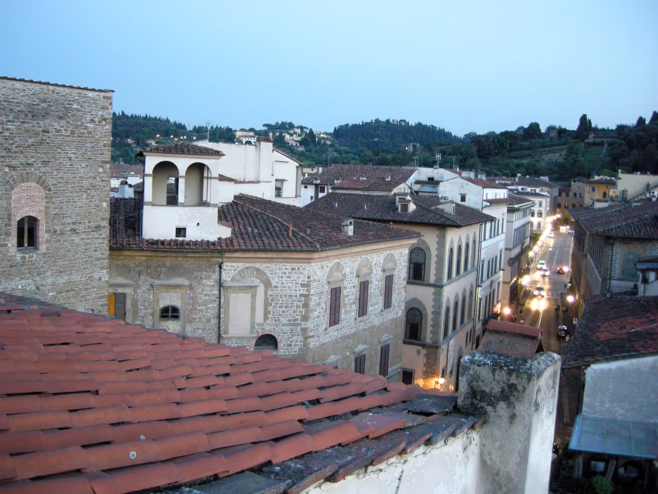 Via de' benci area nightlife spot in Florence