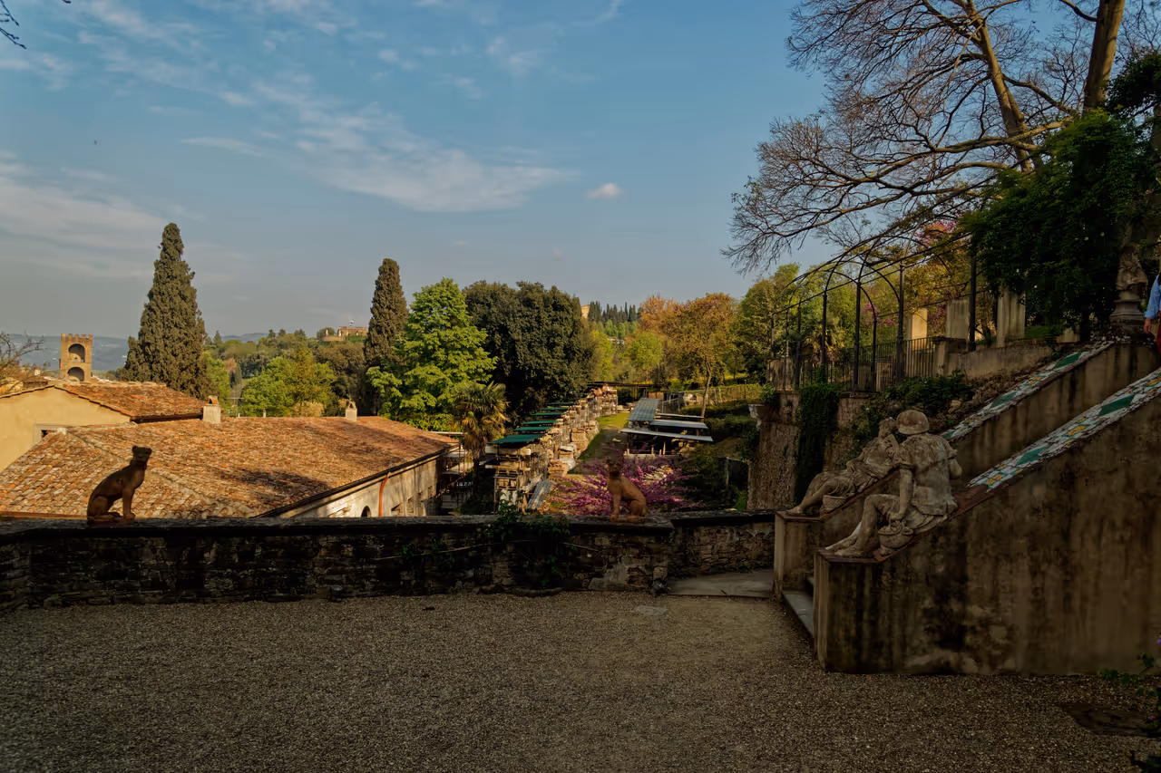 Bardini gardens in Florence