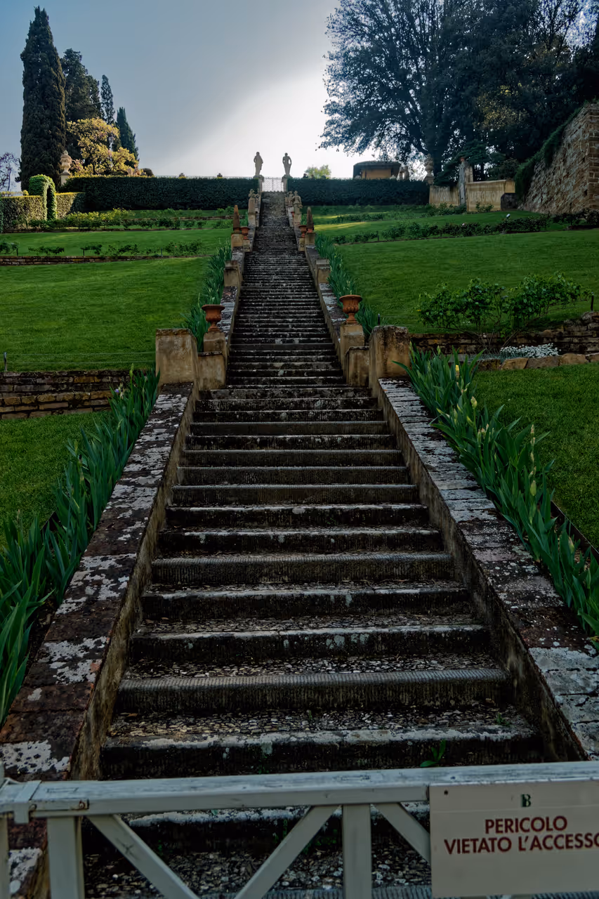 Bardini gardens in Florence