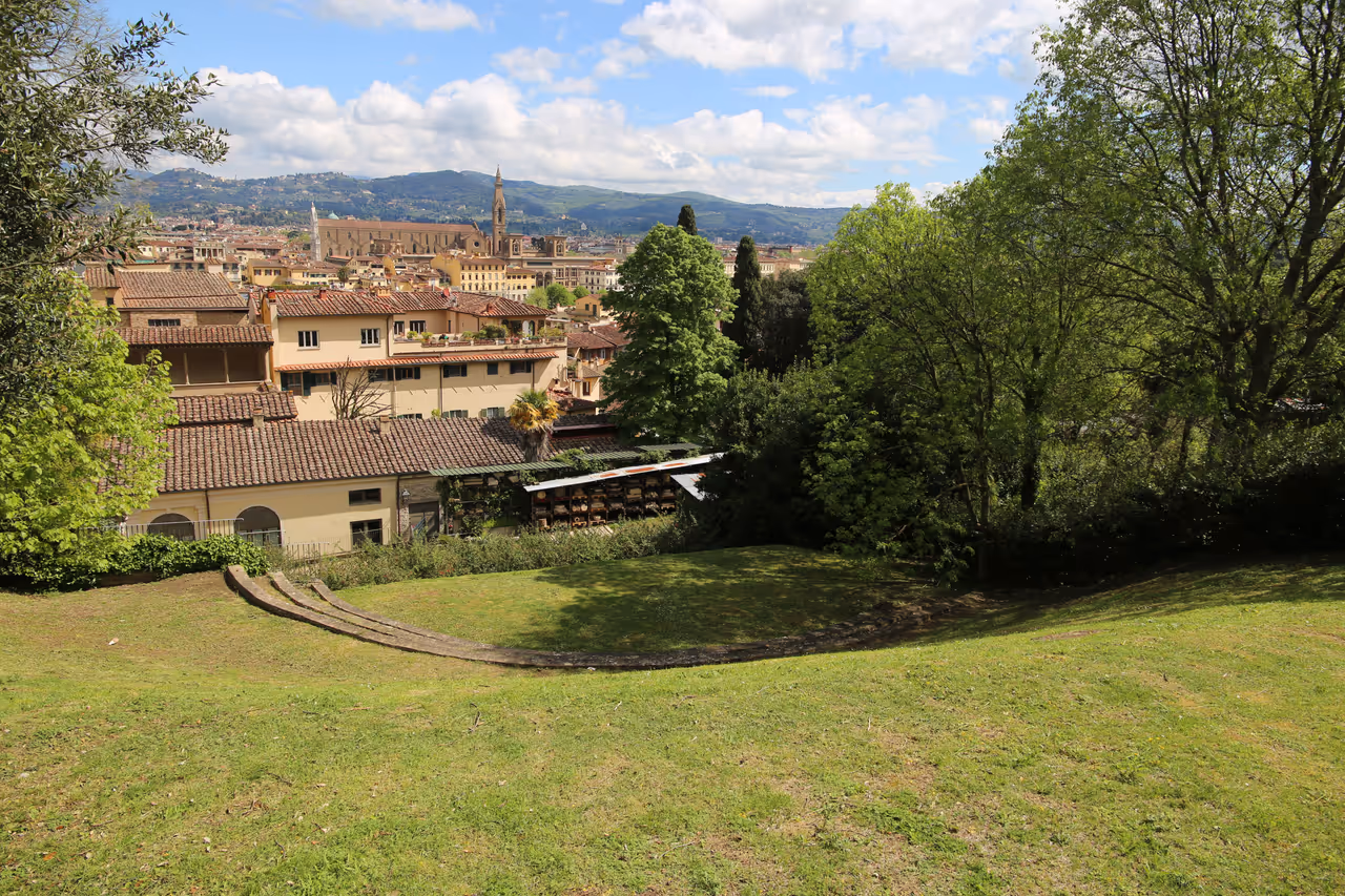 Bardini gardens in Florence