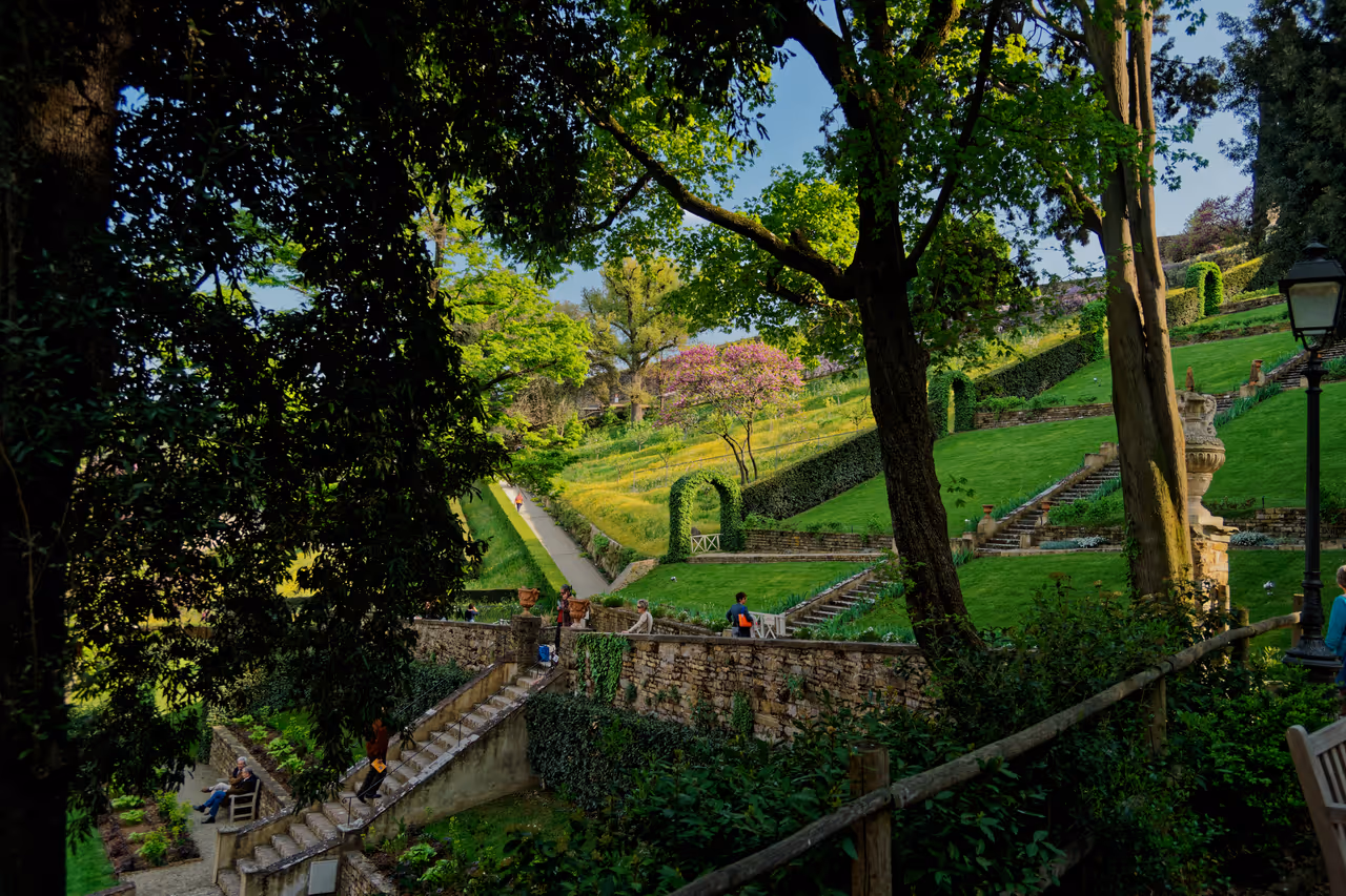 Bardini gardens in Florence
